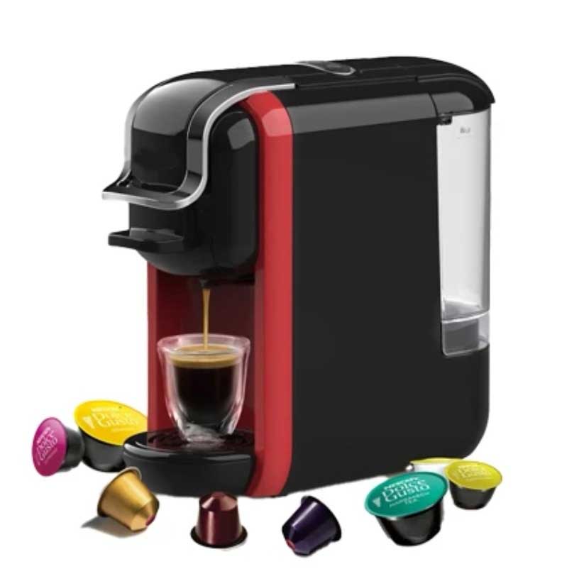 مكينة إعداد القهوة والشاي 2 في 1 DLC-CM7316 احمر 