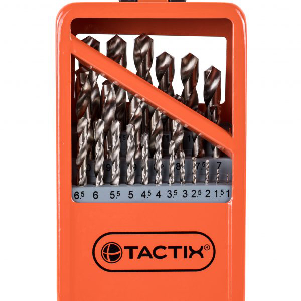 طقم مساميرثقاب الحديد  25 قطعة TACTIX 410486