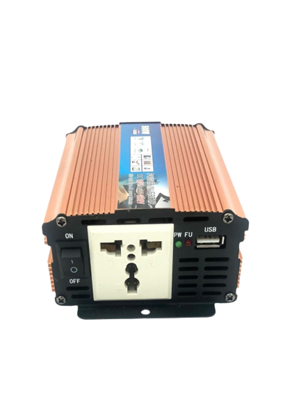 محول كهربائي   DC 12 V TO AC 220 V  500W