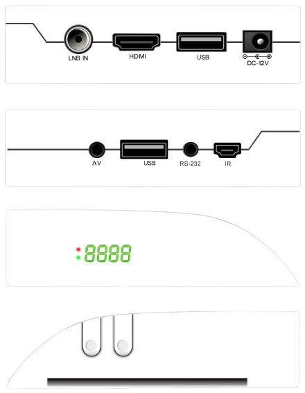 رسيفر ستار سات 440HD