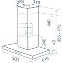 شفاطة هواء فرن DTZ9800X 65 DB