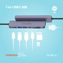 وصلة 7 في 1 porodo-71HBC-GY