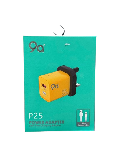 شاحن جداري سريع 9a-P25W