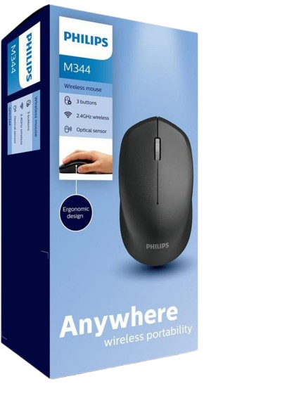 ماوس واير ليس PHILIPS-M433