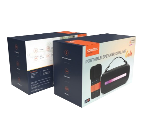 مكبر صوت 24W مع ميكروفون PD-STWLEP029-BK