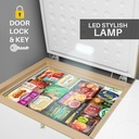 ثلاجة فريزر بابين GCF55019WAH