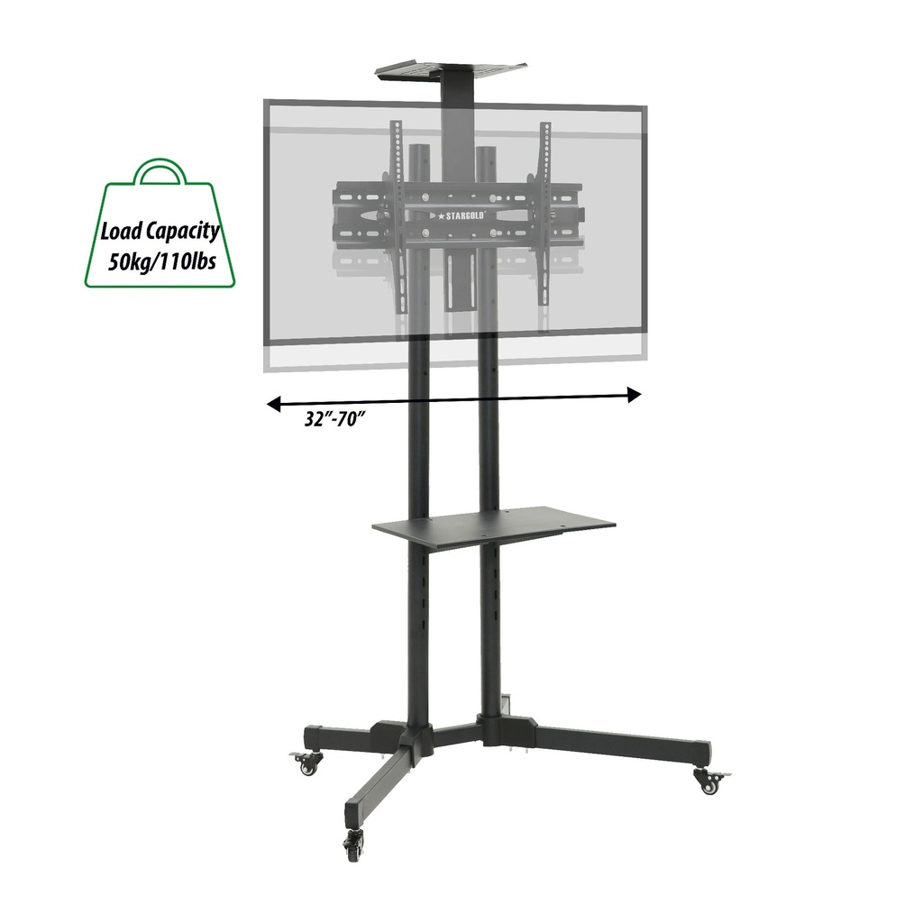 ستاند شاشة متحرك SG-818-32"-75"-50KG