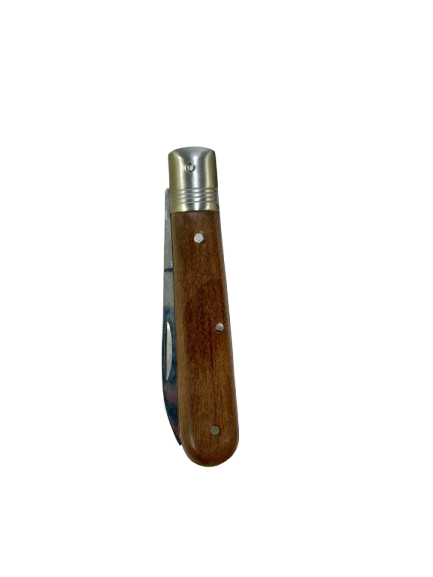 سكين 8.5 cm قابل لطي مقبظ خشبي 