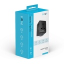 فيشة سفر  PW-TCUTA20W-BK