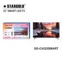 شاشة ستار جولد سمارت SG-C4325SMART
