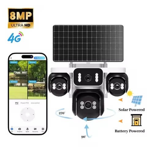 كاميرا بالطاقة الشمسية نسخة GEEK SPACE- SIM Card