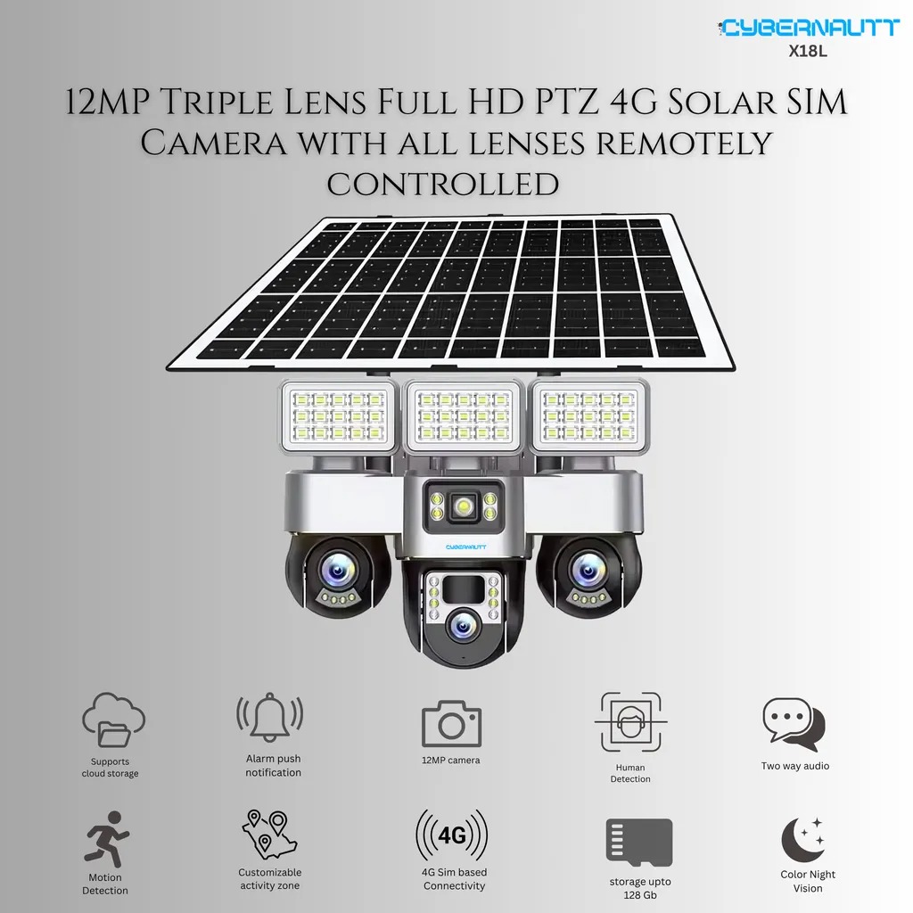 كاميرا بالطاقة الشمسية نسخة GEEK SPACE