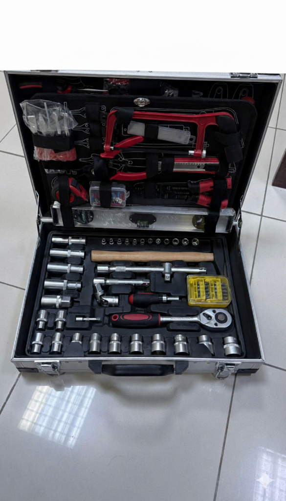 عدة سيت تولز 186 قطعة داخل حقيبة ML-HTS186