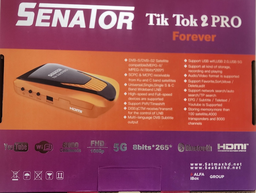 رسيفر SENATOR Tik Tok 2 PRO