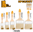 عدة فرشة للصبغ 9 قطع CHPTB0114091 انكو