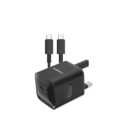 شاحن جداري مع كيبل PD-FWCH023-C-BK