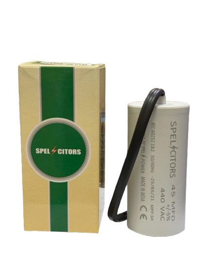 كبستر محرك قياس 45 MFD-WIRE TYPE