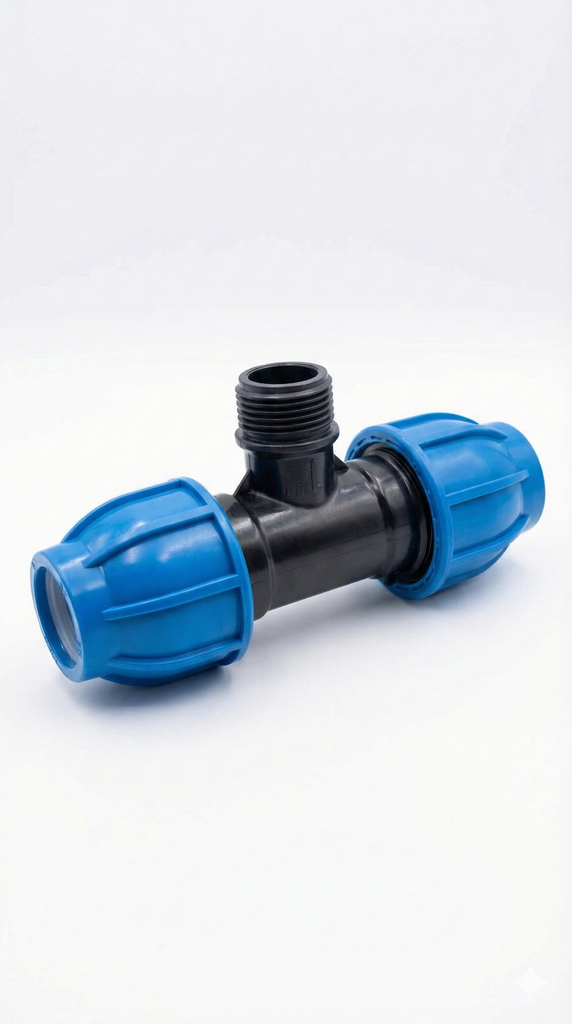 	مقسم ثلاثي بلاستيك ميل  1" P/S