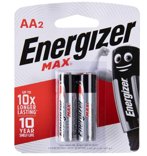 بطارية AA2 Energizer MAX 
