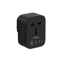 شاحن هاتف جداري PW-UTAGN204-BK