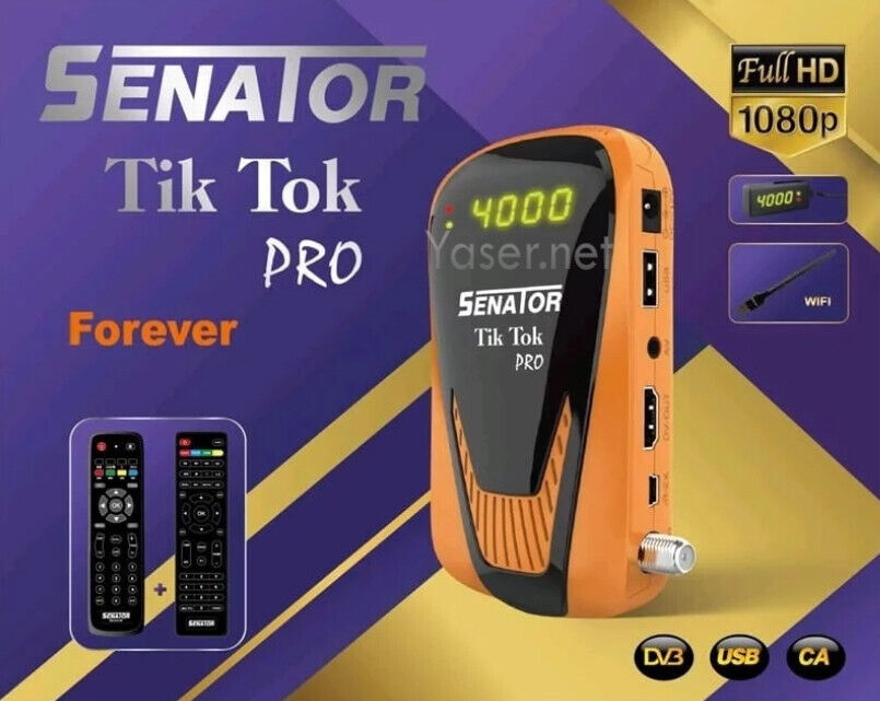 رسيفر SENATOR Tik Tok 2 PRO