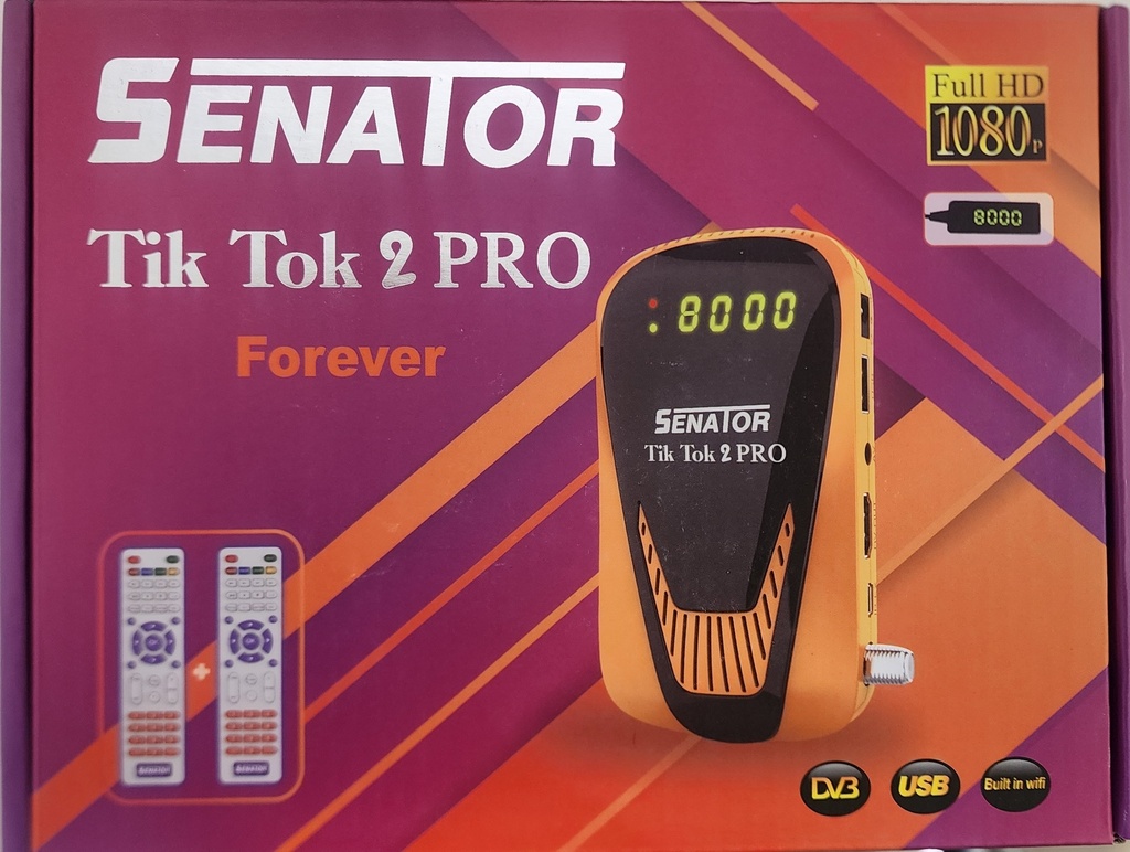 رسيفر SENATOR Tik Tok 2 PRO