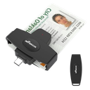 قارئ بطاقة محمول مدخل تايب سي 