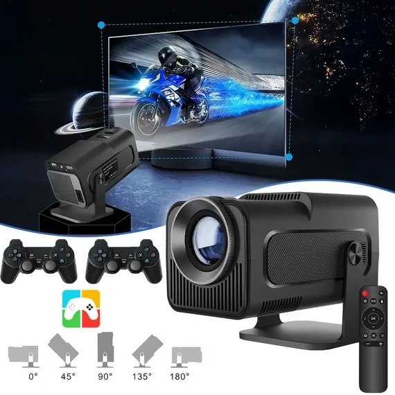 بروجكتر محمول مع جهاز العاب ULTRA HD