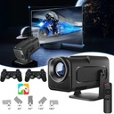 بروجكتر محمول مع جهاز العاب ULTRA HD