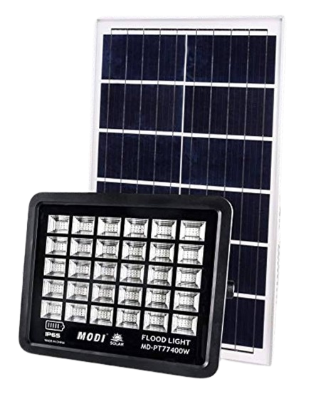 كشاف بالطاقة الشمسية MD-PT77400W  WH