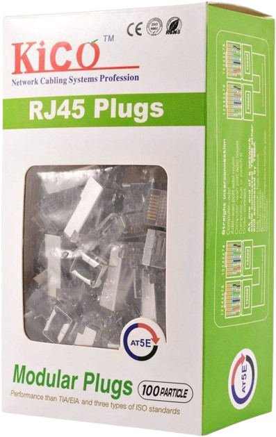 فيشة انترنت اصلي خاص kico rj45