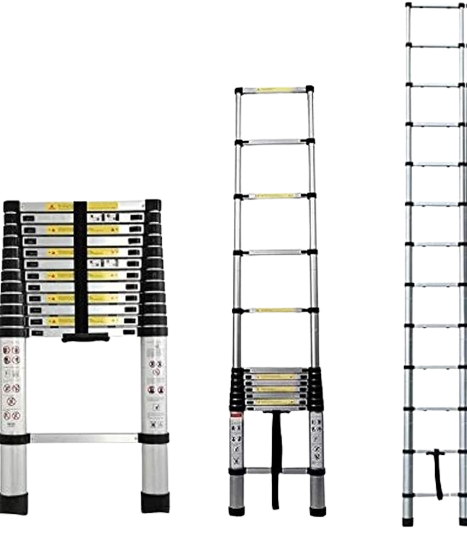 درج المنيوم 4متر قابل للتمدد 4.1m