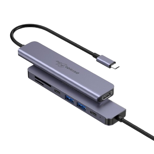 وصلة 7 في 1 porodo-71HBC-GY