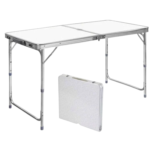 طاولة رحلات صغيرة TABLE 120*60 ROUND LEG