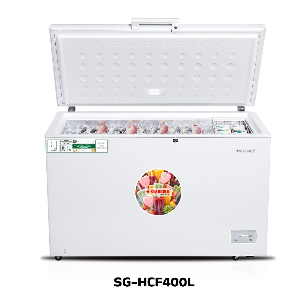 ثلاجة فريزر SG-HCF400L 