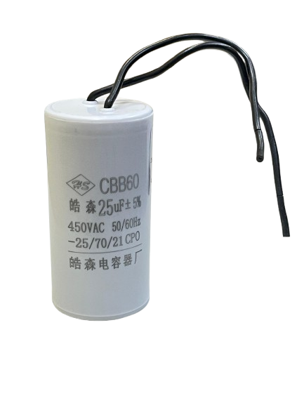 كبستر محرك قياس 25UF CBB60 CAPACITOR 