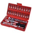 عدة فك وتركيب 46 PIECE TOOL SET TOOLGRAM
