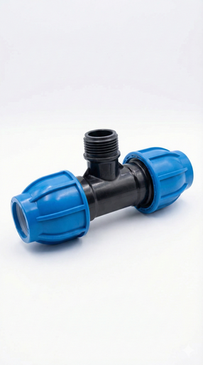 	مقسم ثلاثي بلاستيك ميل  1" P/S