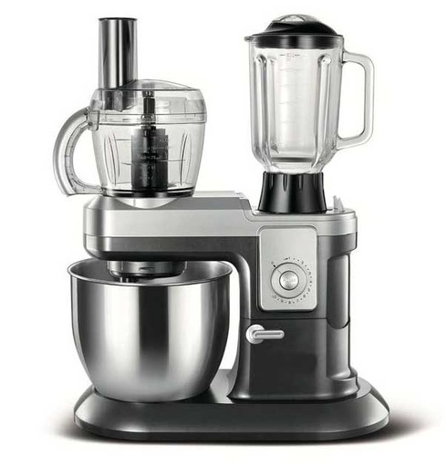 [T*M] عجانة مع مقطعة طعام8في 1 GR-MSM1100