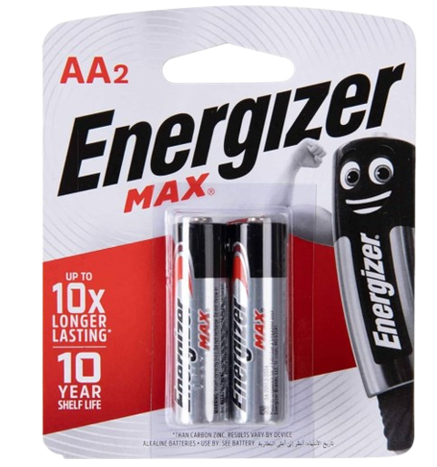 بطارية AA2 Energizer MAX 
