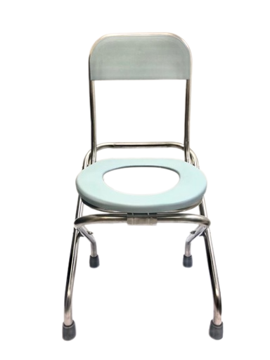 [T*B*D90] كرسي حمام رحلات ستيل مع مسند ظهر YJCZ-330