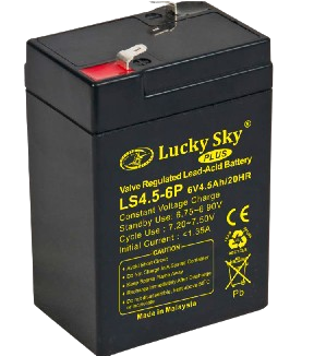 بطارية 6V 4.5AH/20HR -LUCKY SKY 