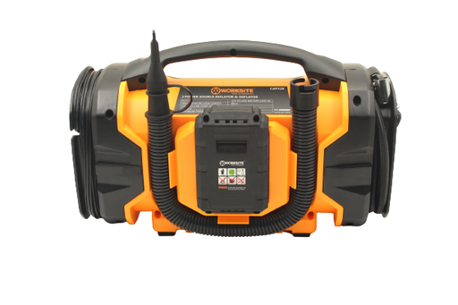 [T*M] جهاز نفخ الإطارات 3 ف 1 CAP328 WORKSITE 20V