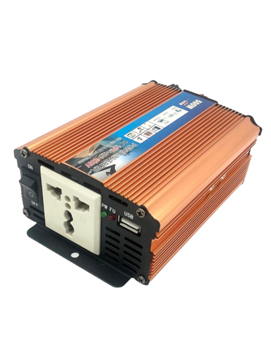 محول كهربائي   DC 12 V TO AC 220 V  500W