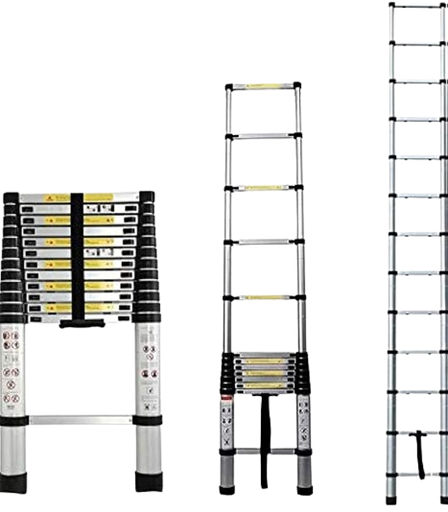 درج المنيوم 4متر قابل للتمدد 4.1m