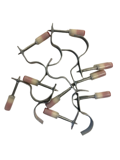 [T*B] مسدس مسامير مع كليب 25MM 100P