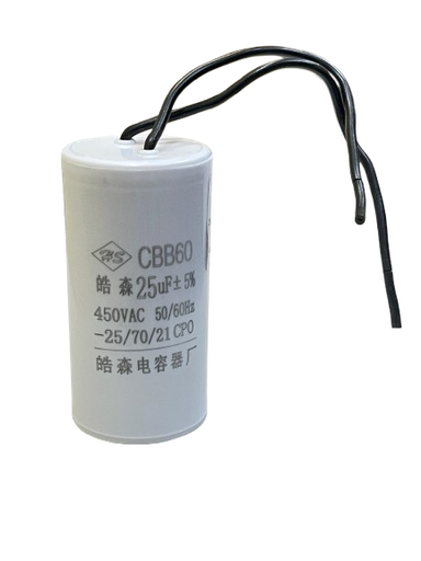 [T*B] كبستر محرك قياس 25UF CBB60 CAPACITOR 